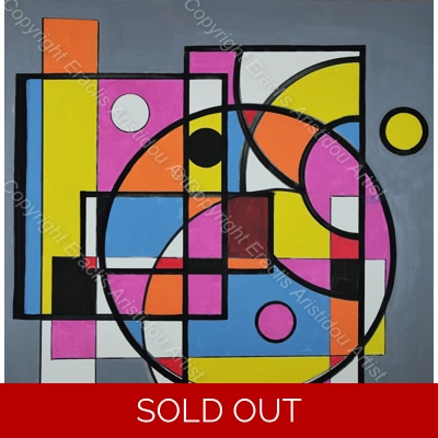 SOLD Abstract Expressionism 733